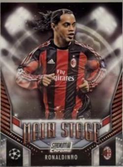 2023 Topps Stadium Club Chrome UEFA Main Stage Ronaldinho #MS-RDI card