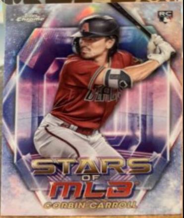 2023 Topps Stars of MLB Chrome Corbin Carroll #SMLBC-34 card