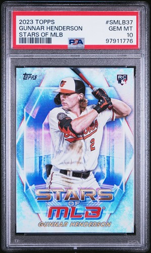2023 Topps Stars of MLB Gunnar Henderson #SMLB-37 card