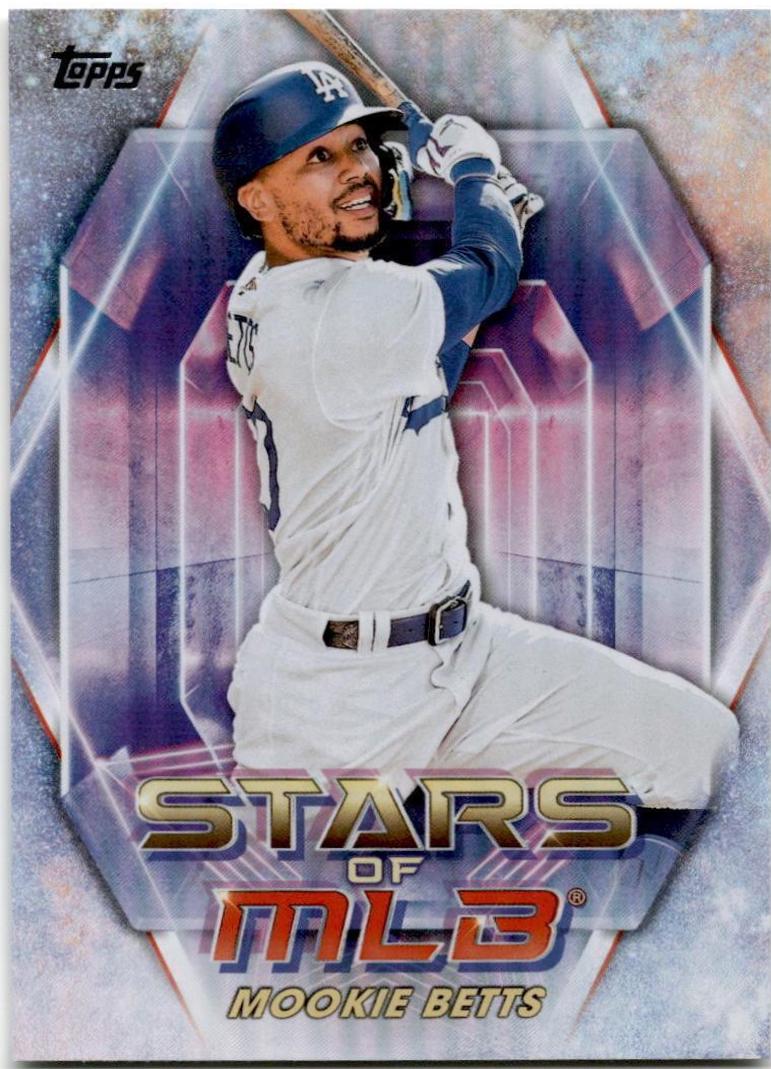 2023 Topps Stars of MLB Mookie Betts #SMLB-9 card