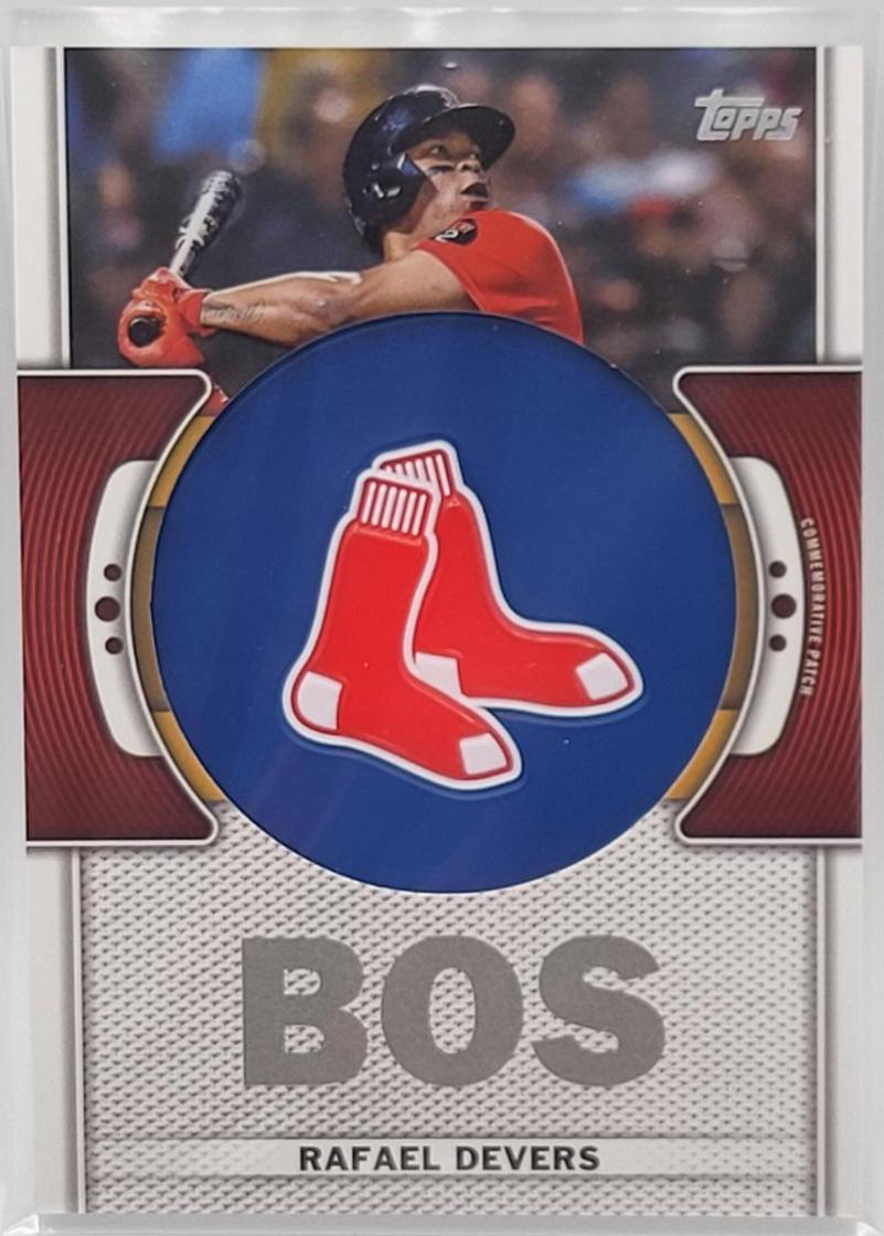2023 Topps Team Logo Patch Rafael Devers #TLP-RD card