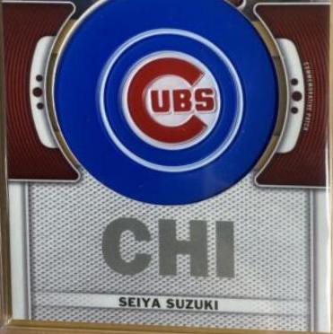 2023 Topps Team Logo Patch Seiya Suzuki #TLP-SS card