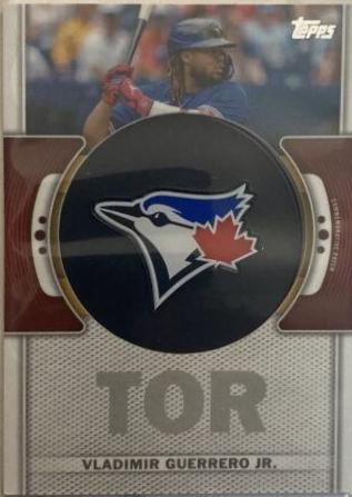 2023 Topps Team Logo Patch Vladimir Guerrero Jr. #TLP-VG card