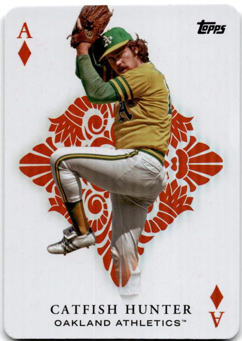 2023 Topps Update All Aces Catfish Hunter #AA-57 card