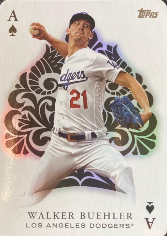 2023 Topps Update All Aces Walker Buehler #AA-55 card