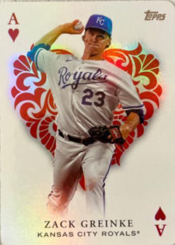 2023 Topps Update All Aces Zack Greinke #AA-72 card