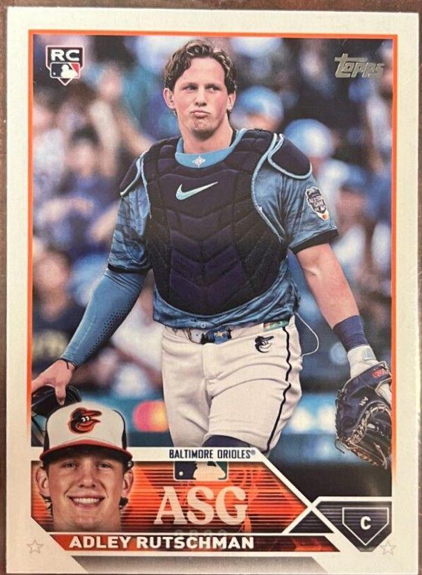 2023 Topps Update All Star Game Adley Rutschman #ASG-8 card