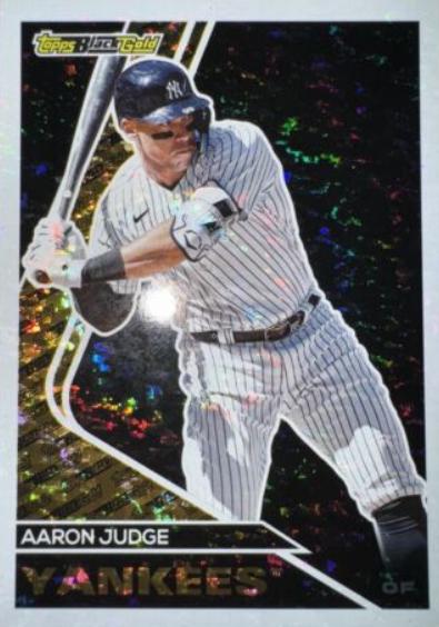2023 Topps Update Black Gold Aaron Judge #BG-20 card