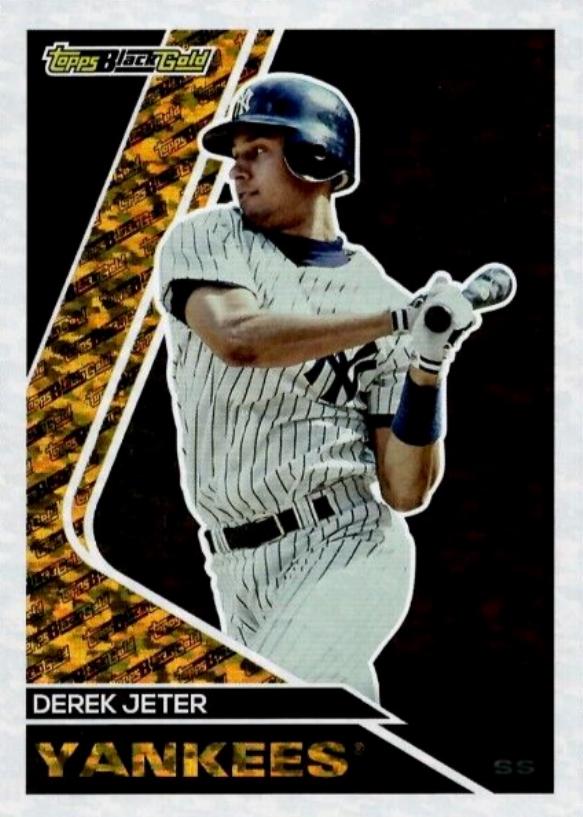 2023 Topps Update Black Gold Derek Jeter #BG-19 card