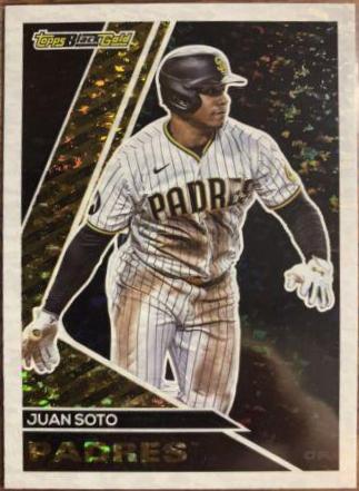 2023 Topps Update Black Gold Juan Soto #BG-24 card