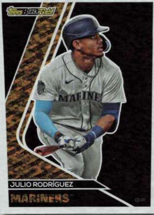 2023 Topps Update Black Gold Julio Rodriguez #BG-25 card