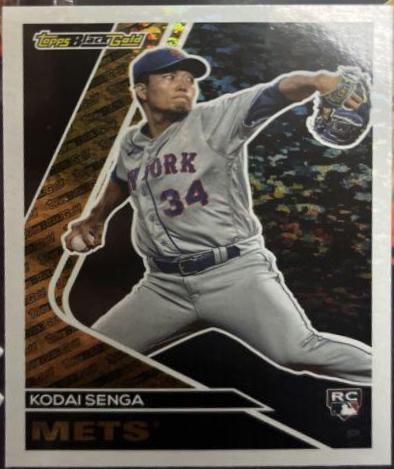 2023 Topps Update Black Gold Kodai Senga #BG-17 card