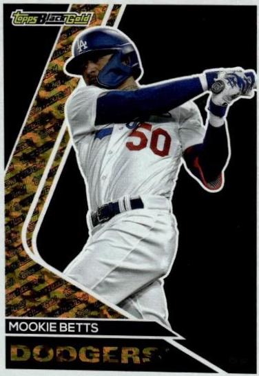2023 Topps Update Black Gold Mookie Betts #BG-28 card