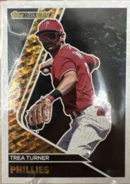 2023 Topps Update Black Gold Trea Turner #BG-22 card