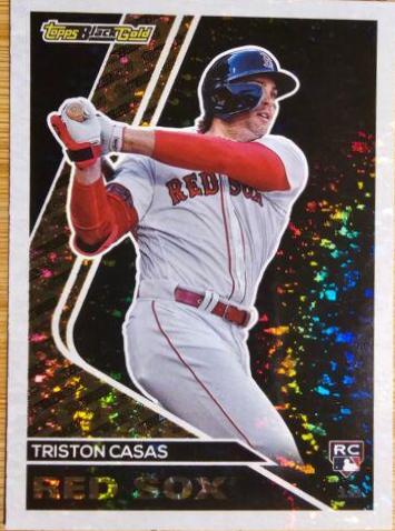 2023 Topps Update Black Gold Triston Casas #BG-9 card
