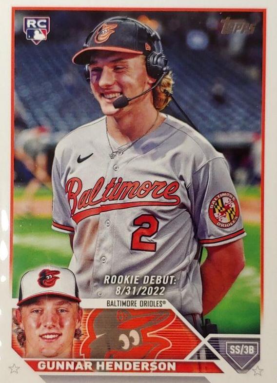 2023 Topps Update Gunnar Henderson #US18 card