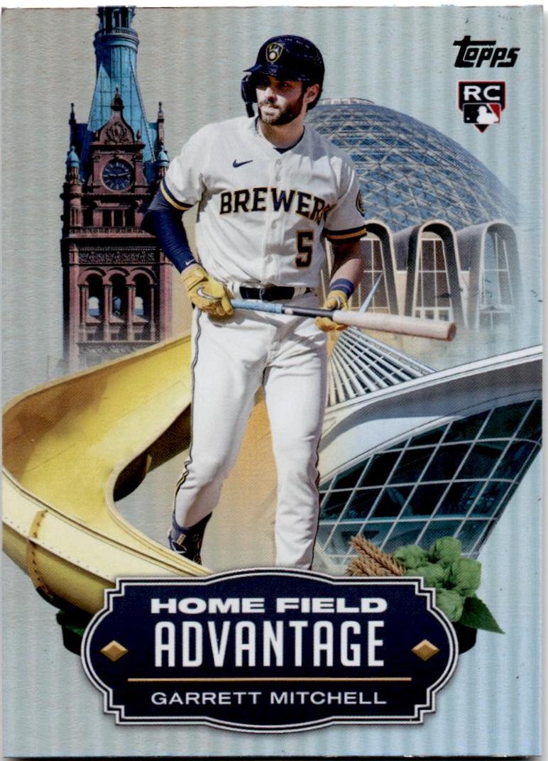 2023 Topps Update Home Field Advantage Garrett Mitchell #HA-24 card