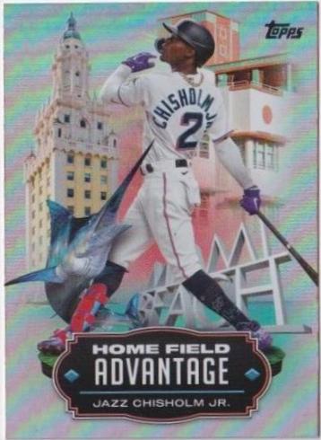 2023 Topps Update Home Field Advantage Jazz Chisholm Jr. #HA-23 card