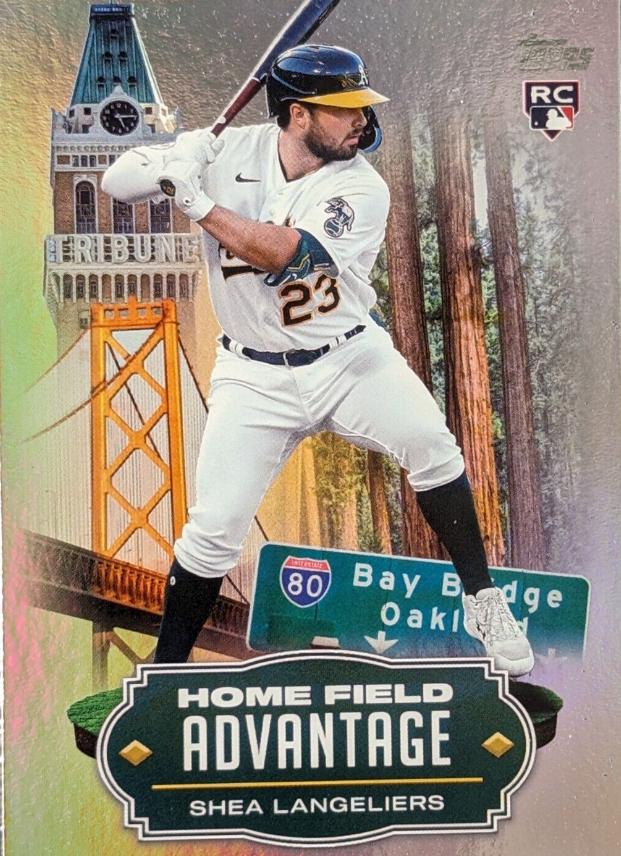 2023 Topps Update Home Field Advantage Shea Langeliers #HA-27 card