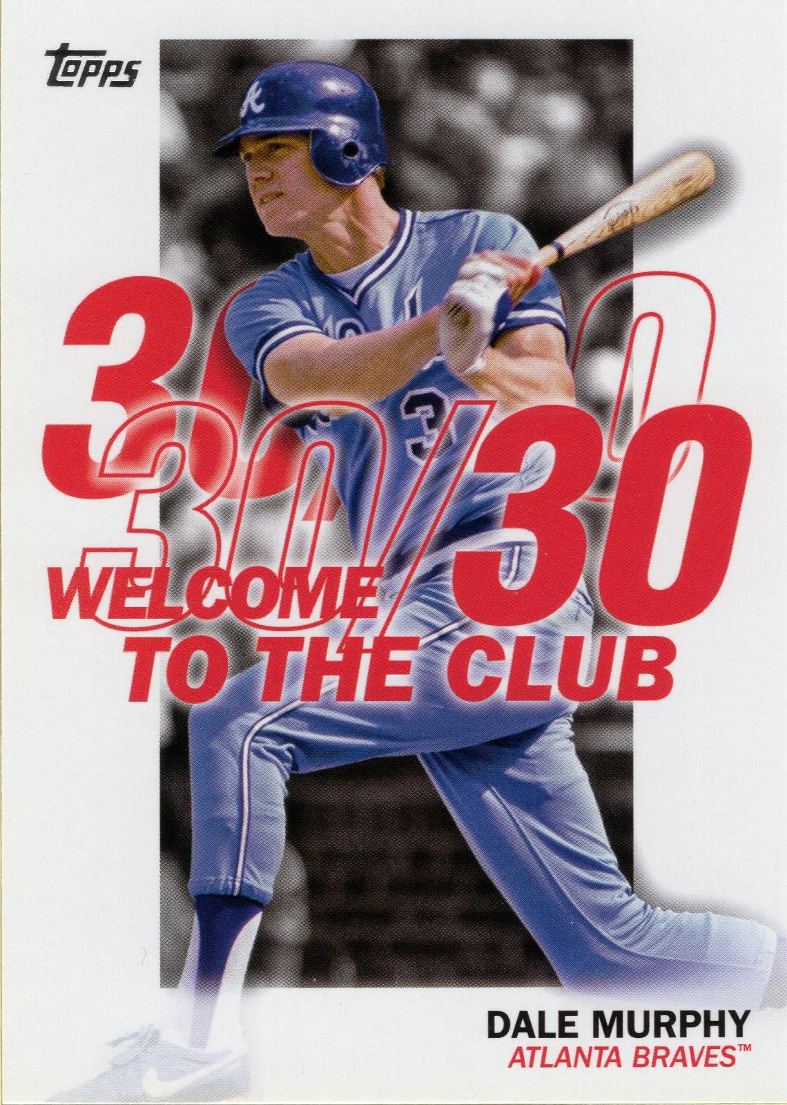 2023 Topps Welcome to the Club Dale Murphy #WC-7 card
