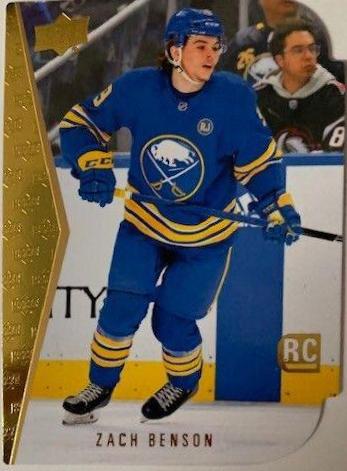 2023 Upper Deck 1994-95 Rookie Die-Cuts Zach Benson #RDT-16 card