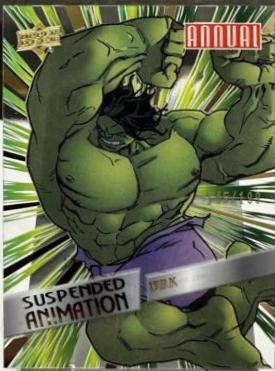 2023 Upper Deck Annual Suspended Animation Hulk #38 card
