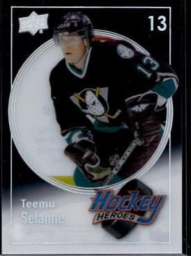 2023 Upper Deck Hockey Hero Teemu Selanne #HH-21 card
