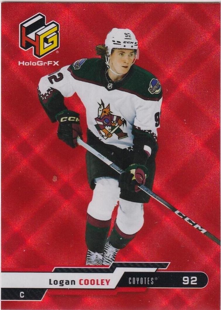 2023 Upper Deck HoloGrFx Rookie Logan Cooley #HG-13 card