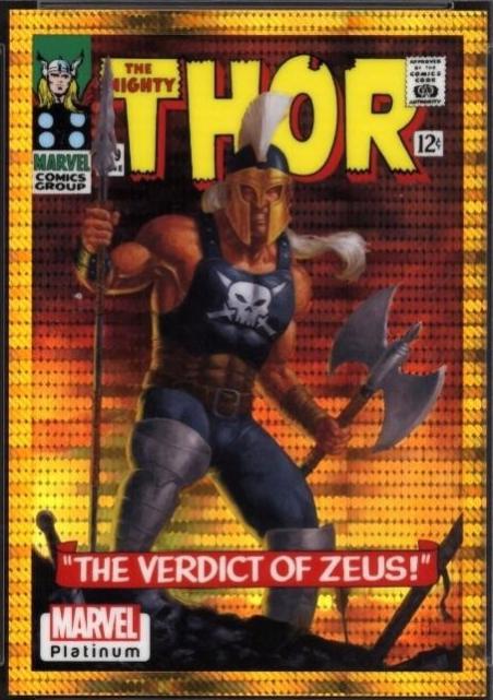 2023 Upper Deck Platinum Cover Variant Ares [Amber Crystals] #WI22 card