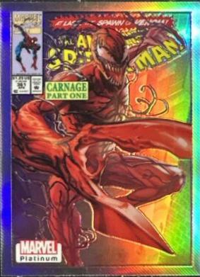 2023 Upper Deck Platinum Cover Variant Carnage [Rainbow] #WI74 card