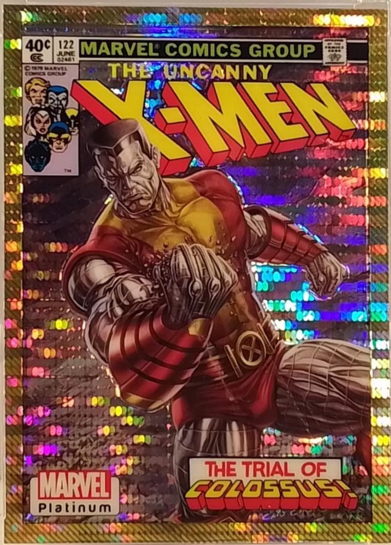 2023 Upper Deck Platinum Cover Variant Colossus [Seismic Gold] #WI64 card