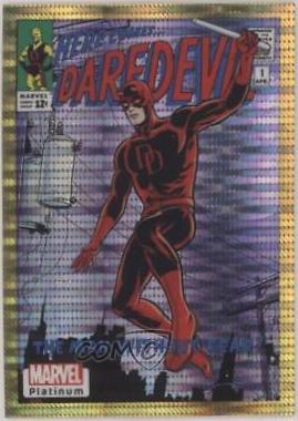 2023 Upper Deck Platinum Cover Variant Daredevil [Seismic Gold] #WI96 card