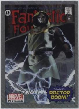 2023 Upper Deck Platinum Cover Variant Doctor Doom [Rainbow] #WI11 card