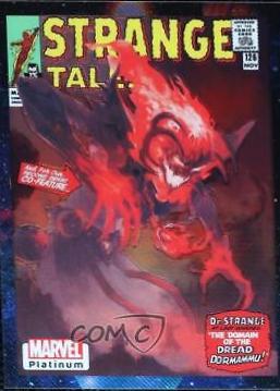 2023 Upper Deck Platinum Cover Variant Dormammu [Cosmic] #WI52 card