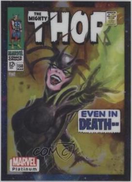 2023 Upper Deck Platinum Cover Variant Hela [Cosmic] #WI31 card