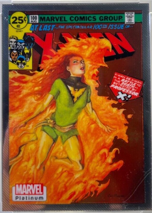 2023 Upper Deck Platinum Cover Variant Jean Grey #WI46 card