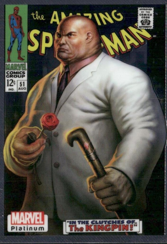 2023 Upper Deck Platinum Cover Variant Kingpin #WI84 card