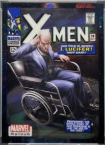 2023 Upper Deck Platinum Cover Variant Professor X [Cosmic] #WI62 card