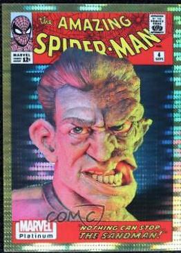 2023 Upper Deck Platinum Cover Variant Sandman [Seismic Gold] #WI3 card