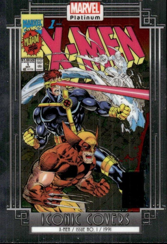 2023 Upper Deck Platinum Iconic Covers X-Men #IC11 card