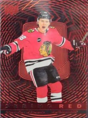 2023 Upper Deck Seeing Red Connor Bedard #SR-45 card