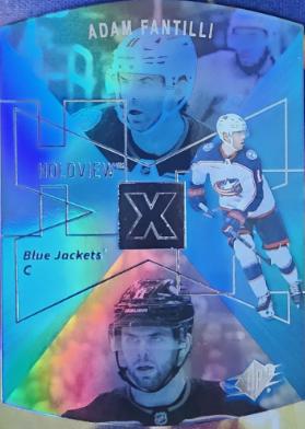 2023 Upper Deck SPx Holoview Retro Adam Fantilli #SPX-27 card