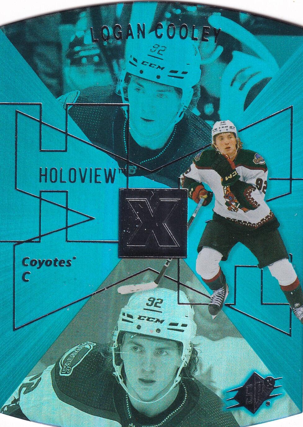 2023 Upper Deck SPx Holoview Retro Logan Cooley #SPX-46 card