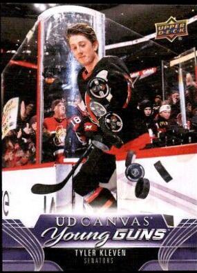 2023 Upper Deck UD Canvas Tyler Kleven #C116 card