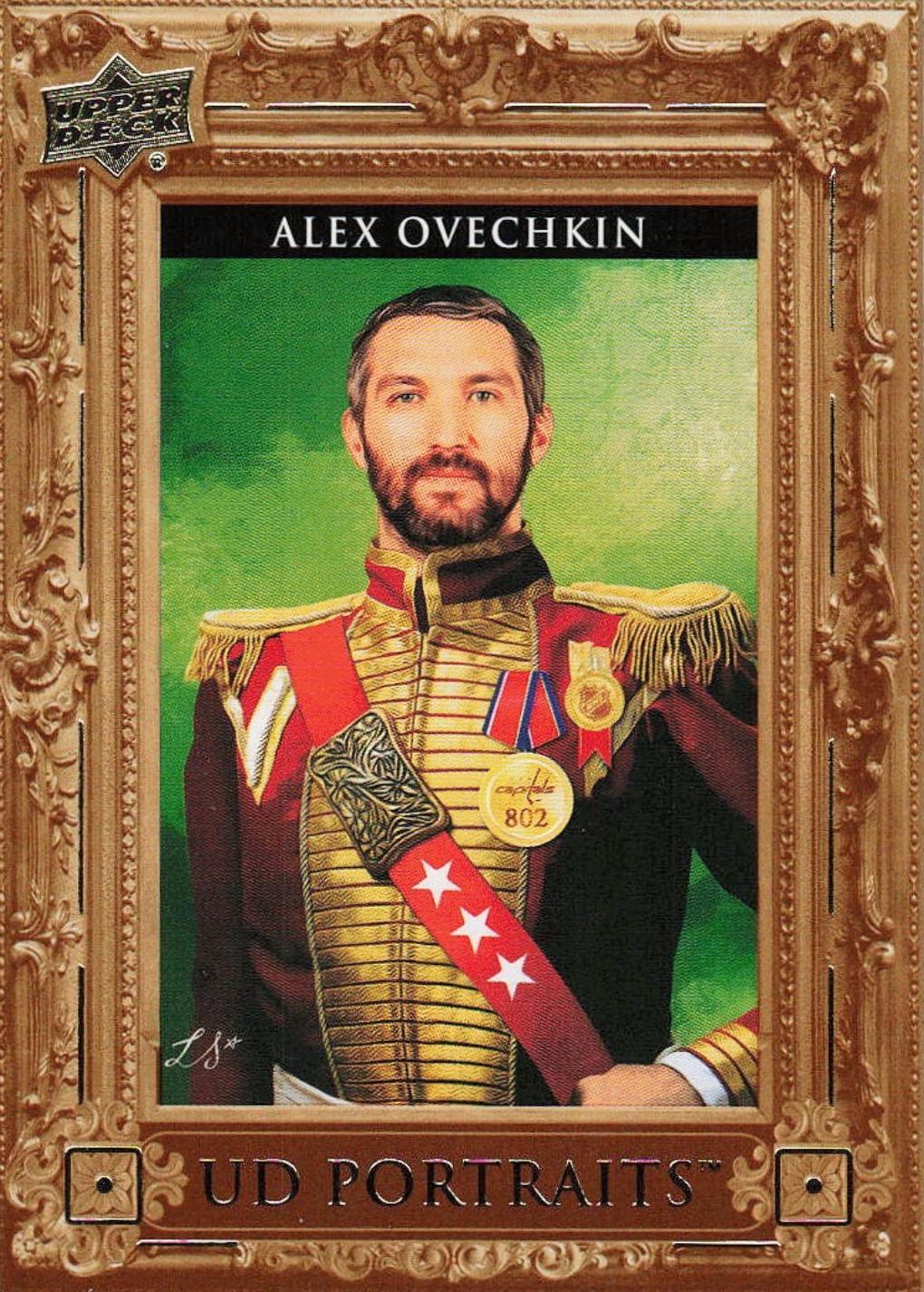 2023 Upper Deck UD Portraits Alex Ovechkin #P-4 card