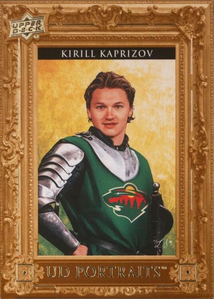 2023 Upper Deck UD Portraits Kirill Kaprizov #P-10 card