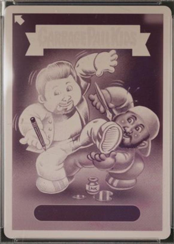 2023 X View Askew Traced TRACY [Printing Plate] #6b card
