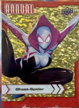 2024 2022 Upper Deck Annual Ghost-Spider [Gold Linearity] #34 card
