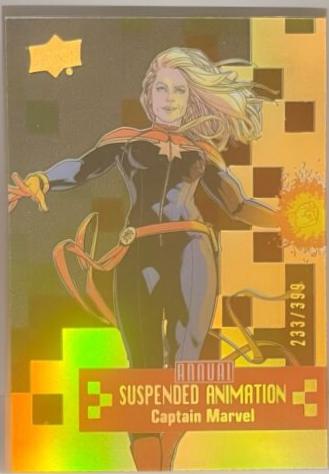 2024 2022 Upper Deck Annual Suspended Animation Captain Marvel #15 card