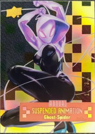 2024 2022 Upper Deck Annual Suspended Animation Ghost-Spider #1 card